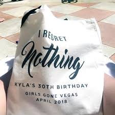 30th Birthday Goodie Bag Ideas Custom 21st Birthday Tote Bag 30th 40th 50th 60th Birthday Etsy In 2020 Girls Trip Gifts Vegas Birthday Birthday Goodie Bags