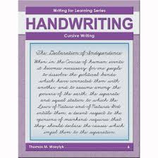 Writing in cursive is a good skill to have if you'd like to handwrite a letter, a journal entry, or an invitation. Grade 6 Cursive Writing Buy Cursive Writing Books Writing For Learning