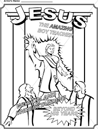 Jesus put his arms around them. Boy Jesus Teaching In Color Sharefaith Media