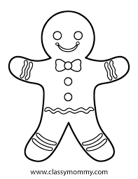 5208 x 6484 file type: Free Printable Gingerbread Coloring Pages Classy Mommy