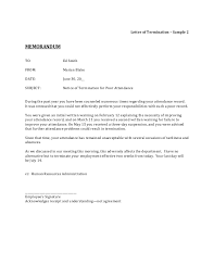 Malaysian export academy 5 star rated training provider (under the hrdf's star rating programme) (an iso in the management of people he had to be well versed with all aspects of practical law application in the employment, management and termination. Termination Letter For Poor Performance And Attendance