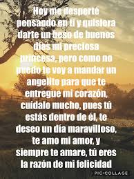Pin De Edwin Almodovar En Mi Wife To Be My Love My Everything Besitos De Buenos Dias Te Entrego Mi Corazon Desperte Pensando En Ti