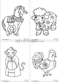 This compilation of over 200 free, printable, summer coloring pages will keep your kids happy and out of trouble during the heat of summer. Chinese New Year Zodiac Animals Colouring Pages