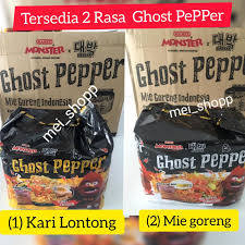 Pop mie instan ayam 75g. Harga Mie Ghost Pepper Halal Terbaru Agustus 2021 Biggo Indonesia