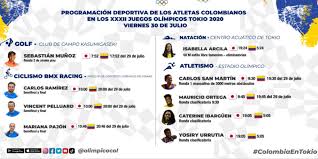 La delegación colombiana llevará a los juegos olímpicos de tokio 71 deportistas, tras conocerse el último cupo, la de la tenista maría camila osorio. Conoce El Calendario Detallado De Colombia En Los Olimpicos Para Este 29 De Julio