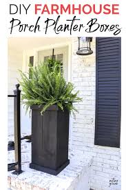 Peach & pebble 15 in. Diy Farmhouse Porch Planter Boxes For Less Than 25 Noting Grace