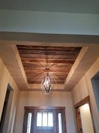 Wood Inset Low Ceiling Home Remodeling Home
