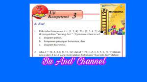 We did not find results for: Uji Kompetensi 3 B Esai No 1 4 Matematika Kelas 8 Bab 3 Relasi Dan Fungsi Youtube