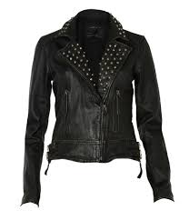 Allsaints Women S Leather Jackets Iconic Pieces Leather Jackets Women All Saints Leather Jacket Studded Leather Jacket