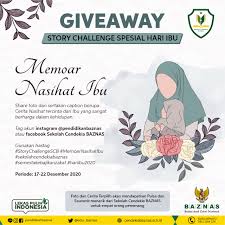 Koala merapu meraban di petang hari. Giveaway Spesial Hari Ibu Sekolah Cendekia Baznas