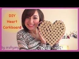 .and no big power tools are required. Diy Heart Cork Board Using Wine Corks Youtube