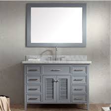 Maybe you would like to learn more about one of these? Kensington Single Basin Bathroom Vanity With Shutter Style Cabinet Doors By Ariel Kitchensource Com