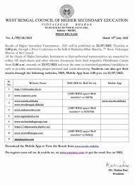 Click here to subscribe result alert. Out Wb Hs Result 2021 West Bengal Higher Secondary Result Very Big News Educational News And Update
