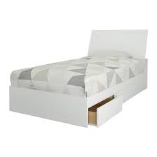 Twin bed frame with drawers, kids platform twin bed with storage, solid wood, no box spring needed (light grey (drawers)). 3 Drawer Storage Bed Headboard Twin Rd Furniture