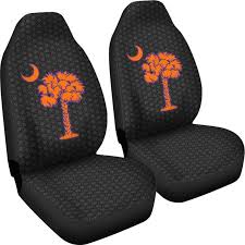 Clemson Palmetto Crescent Clemson University South Carolina Clemson Football Micro Fiber Auto Seat Cover Suv Seat Covers Swivel Armchair Chair Design
