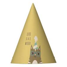 Tabby Cat With Glasses Birthday Party Hat Birthday Gifts Giftideas Present Party Birthday Party Hats Cat With Glasses Tabby Cat