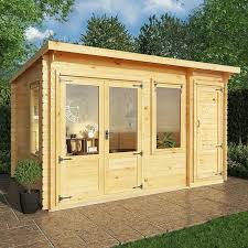 4m X 3m Log Cabin