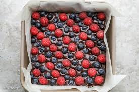 Double chocolate banana dessert bread jackie newgent. Chocolate Berry Bars Paleo Vegan Bakerita