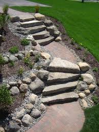 Pin By All Natural Landscapes On Steps And Stairs Garden Stairs Pathway Landscaping Landscape Stairs