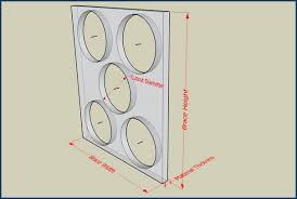 Enclosure Volume Calculator Subwoofer Box Calculator Subwoofer Box Subwoofer Enclosure