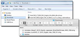 Finding Downloaded Files After Installation Autocad Autodesk Knowledge Network