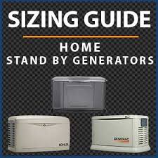 norwall sizing guide for home standby generators