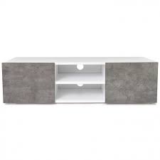 Meuble tv 70 cm hauteur. Meuble Tv Effet Beton Pas Cher Id Market