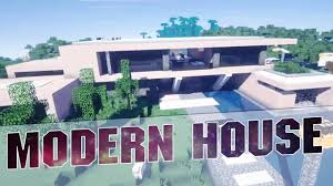 How to create beautiful, aesthetic houses in minecraft? Minecraft Beautiful Modern House Cinematics Modern House With Download Youtube