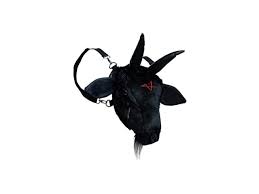 Get your goat on with the goathead baphomet plush keychain from kreepsville 666!!! Kreepsville 666 Goathead Baphomet Plush Purse Bag Newegg Com