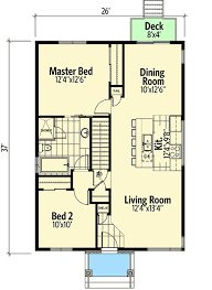 Plan 90273pd Petite Contemporary House Plan Contemporary House Plans Small House Plans Tiny House Plans