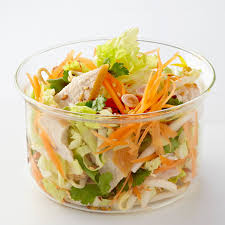 Salade Thai De Poulet Au Chou Chinois Recettes Recette Chou Chinois Recette Salade Thai Recette Asiatique