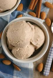 Those looking for a vegan recipe without honey can sweeten the ice cream with. 14 Almond Milk Ice Cream Ideas Almond Milk Ice Cream Ice Cream Recipes Milk Ice Cream