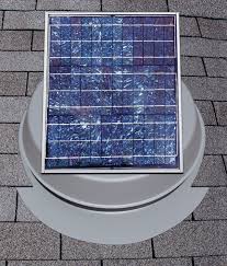 Natural Light Solar Attic Fan System From Buymbs Com