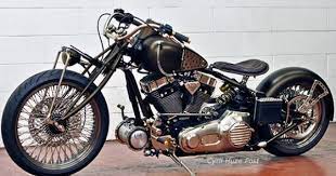 Cyril Huze Post Custom Bobber Motorcycle Harley Motorcycle