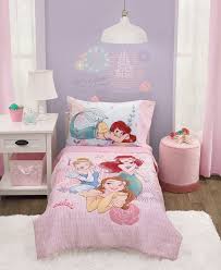 Shop target for toddler beds you will love at great low prices. Disney Toddler Girl S Princess Belle Ariel And Cinderella Bed Set 4 Piece Reviews Bed In A Bag Bed Bath Macy S