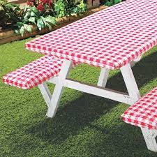 Download picnic table stock photos. Deluxe Picnic Table Cover Set Of 3 Walmart Com Picnic Table Covers Picnic Table Picnic Table Bench