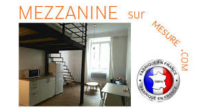 Lit mezzanine avec bureau petit sejour avec plateforme mezzanine escalier en bois voir plus. Mezzaninesurmesure Com Votre Mezzanine Sur Mesure Livree En Kit