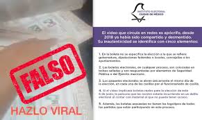 Es la hoja de papel que se usa en los comicios para elegir representantes. Es Falso El Video Sobre Boletas Electorales Que Circula En Redes Sociales