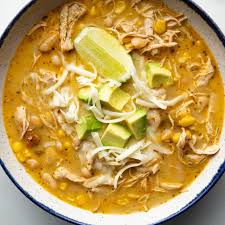 Fast White Chicken Chili Recipe In 2020 White Chicken Chili Food Network Recipes Chicken Crockpot Recipes