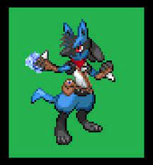Lucario Sprite Pokemon Mario Characters Bowser