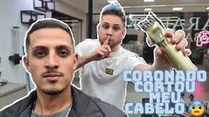 FELIPE CORONADO CORTOU MEU CABELO 😰