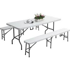 Ghim Tren Ban Ghế Ngoai Trời Composite Xếp Gọn