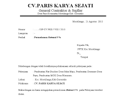 Contoh surat invoice tagihan proyek pengadaan komputer sebagai bahan referensi dalam membuat surat invoice tagihan proyek dengan baik. Contoh Surat Tagihan Retensi Bintang Hotteatime