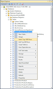 How To Change Select Top 1000 Rows And Edit Top 200 Rows Default Value In Sql Server Management Studio Mytechmantra Com