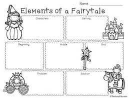 Story Elements Of A Fairytale Freebie Fairy Tales Kindergarten Fairy Tale Activities Graphic Organizers
