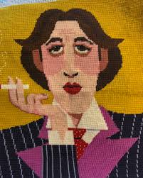 I did it. And wore my Stephen West shawl in memory of Susan B Anthony.  Pattern is cabled bliss