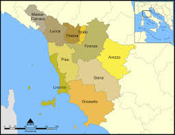 Italië, officieel de republiek italië (italiaans: Toscane Toscane Italie Kaart Toscane Italie