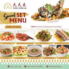 The beef course was pretty good, but nothing really extra ordinary but tasty nonetheless. Spesial Set Menu Ikankerapumutiara Thien Thien Lai å¤©å¤©æ¥ Facebook
