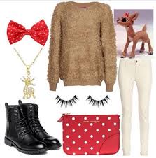 Dress Like Clarice From Rudolph The Red Nosed Reindeer Happy Holidays Reindeer Outfit Cute Winter Outfits Reindeer Dress