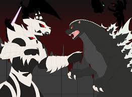 At First I Just Wanted To Do The Joke Of Godzilla Ripping Off His Own Face And Revealing Kiryu Underneath But Then I Felt Lik Kaiju Kaiju Art Dinosaurs Series